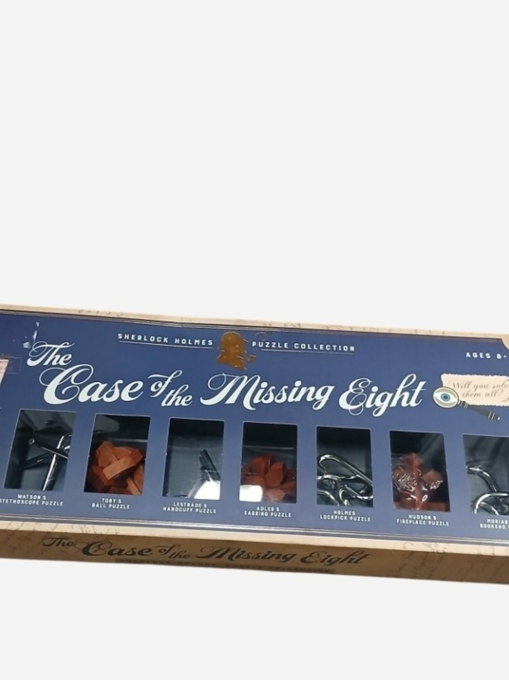 Sherlock Holmes Puzzle Collection The Case of the Missing Eight Brain Teasers